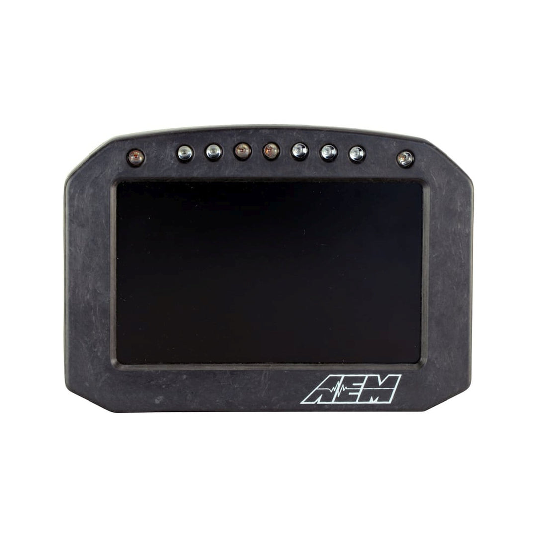 AEM CD-5F Carbon Flat Panel Non-Logging/ Non-GPS Display | SKU 30-5600F