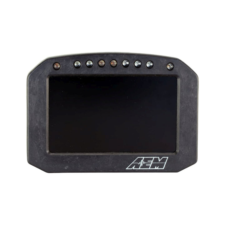AEM CD-5F Carbon Flat Panel Non-Logging/ Non-GPS Display | SKU 30-5600F