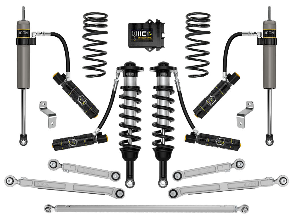 ICON 2023-2026 Toyota Sequoia TRD Pro 1-2.5" Lift Stage 10 2.5 Suspension System Billet
