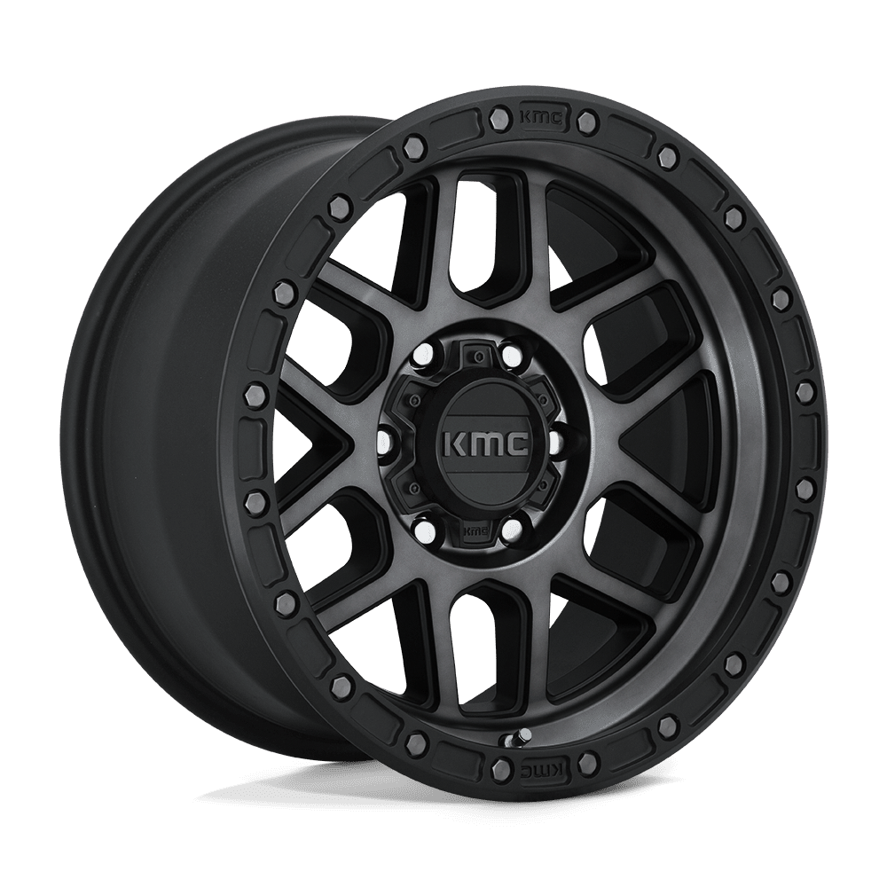 KMC KM544 Mesa Wheel - Satin Black w/ Gray Tint