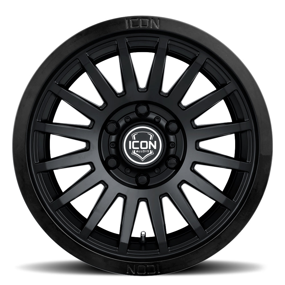 ICON Alloys Recon SLX Gloss Black 17x8.5 6x5.5 25mm Offset 5.75" BS (3617859057GB)