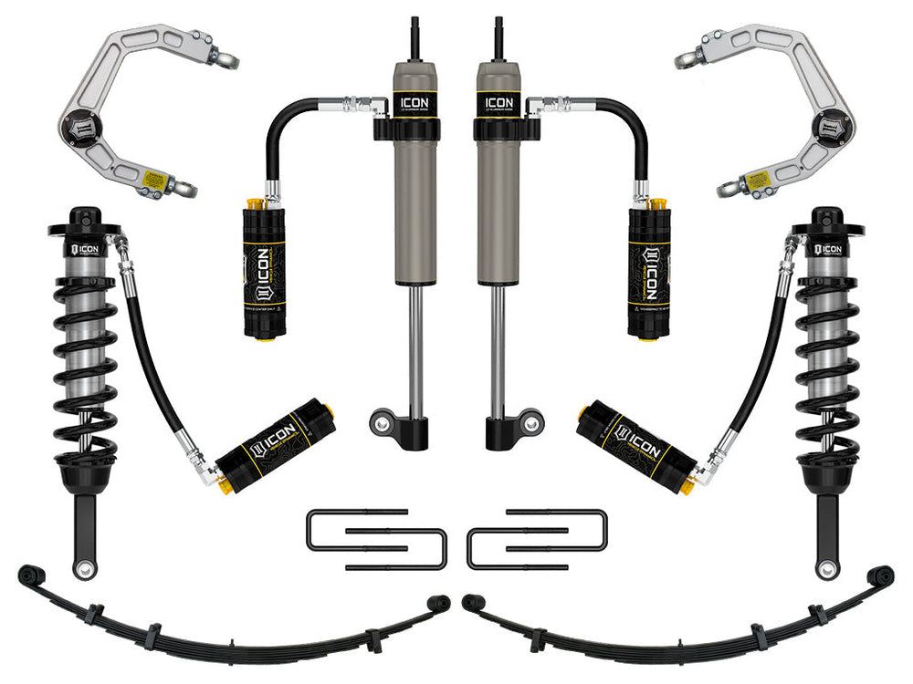 ICON 2005-2015 Toyota Tacoma 0-3.5" Lift/2016-2023 Tacoma 0-2.75" Lift Stage 9 Suspension Billet CDCV