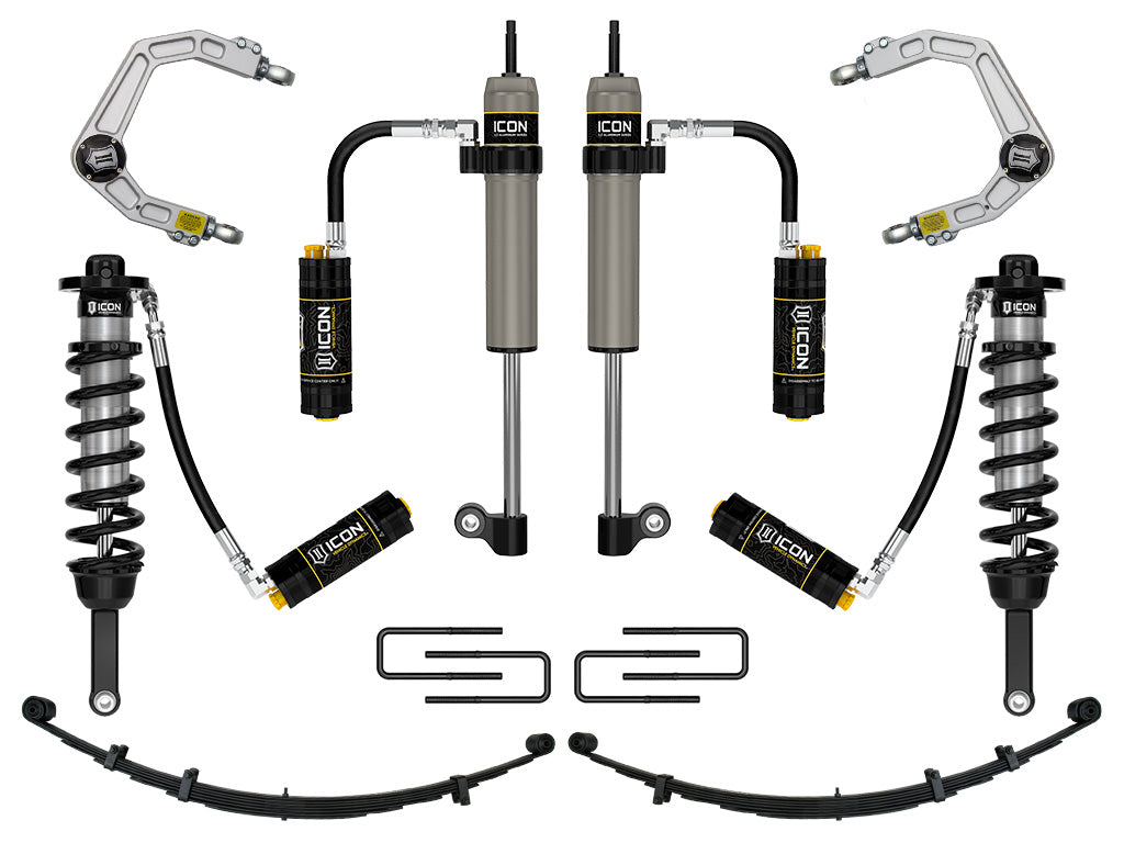 ICON 2005-2015 Toyota Tacoma 0-3.5" Lift/2016-2023 Tacoma 0-2.75" Lift Stage 9 Suspension Billet CDCV
