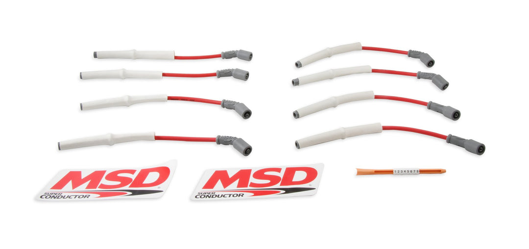 Super Conductor Spark Plug Wire Set, GM 2001, Truck, 8.1L | SKU 39849