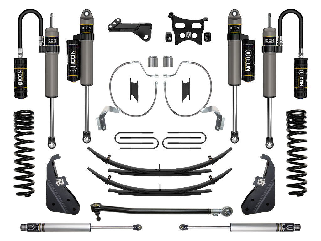 ICON 2023-2026 Ford F-250/350 Super Duty 4WD Diesel 4.5" Lift Stage 4 Suspension w/Expansion Packs