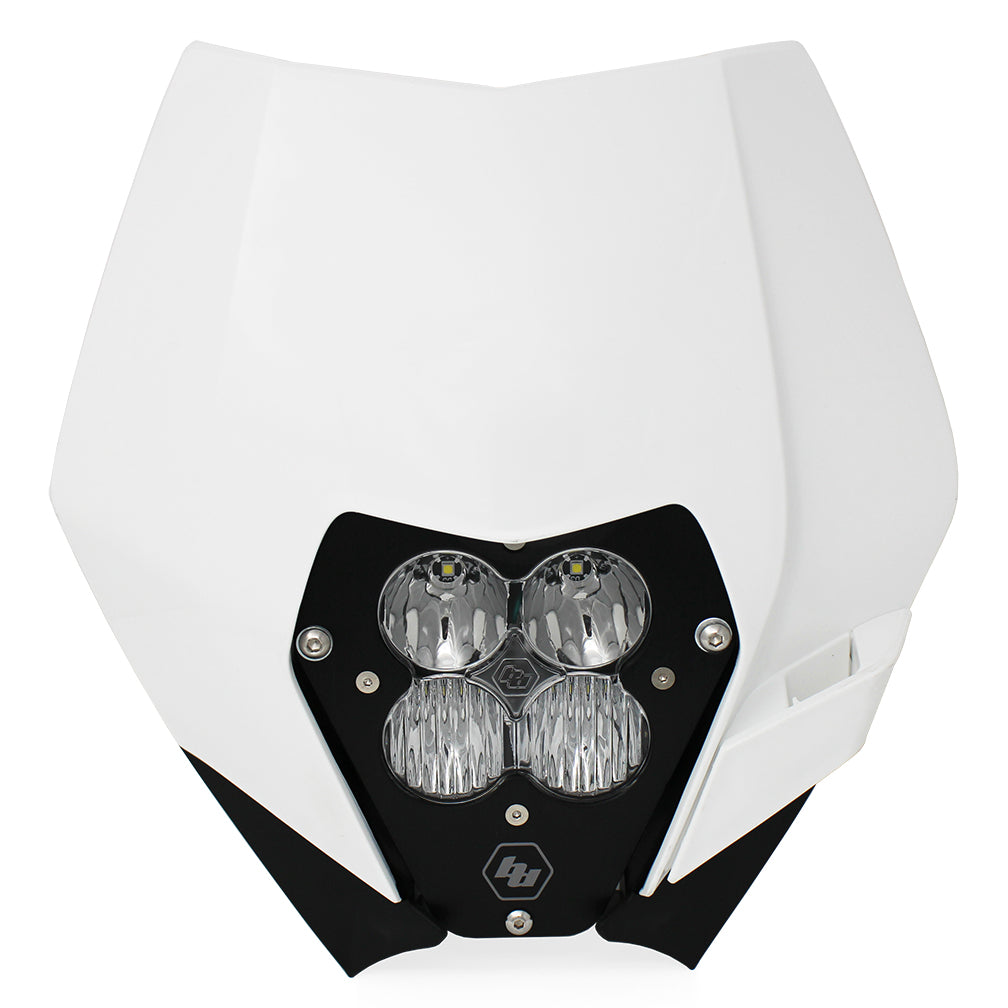 KTM Headlight Kit DC 08-13 W/Headlight Shell White XL Pro Series 507061