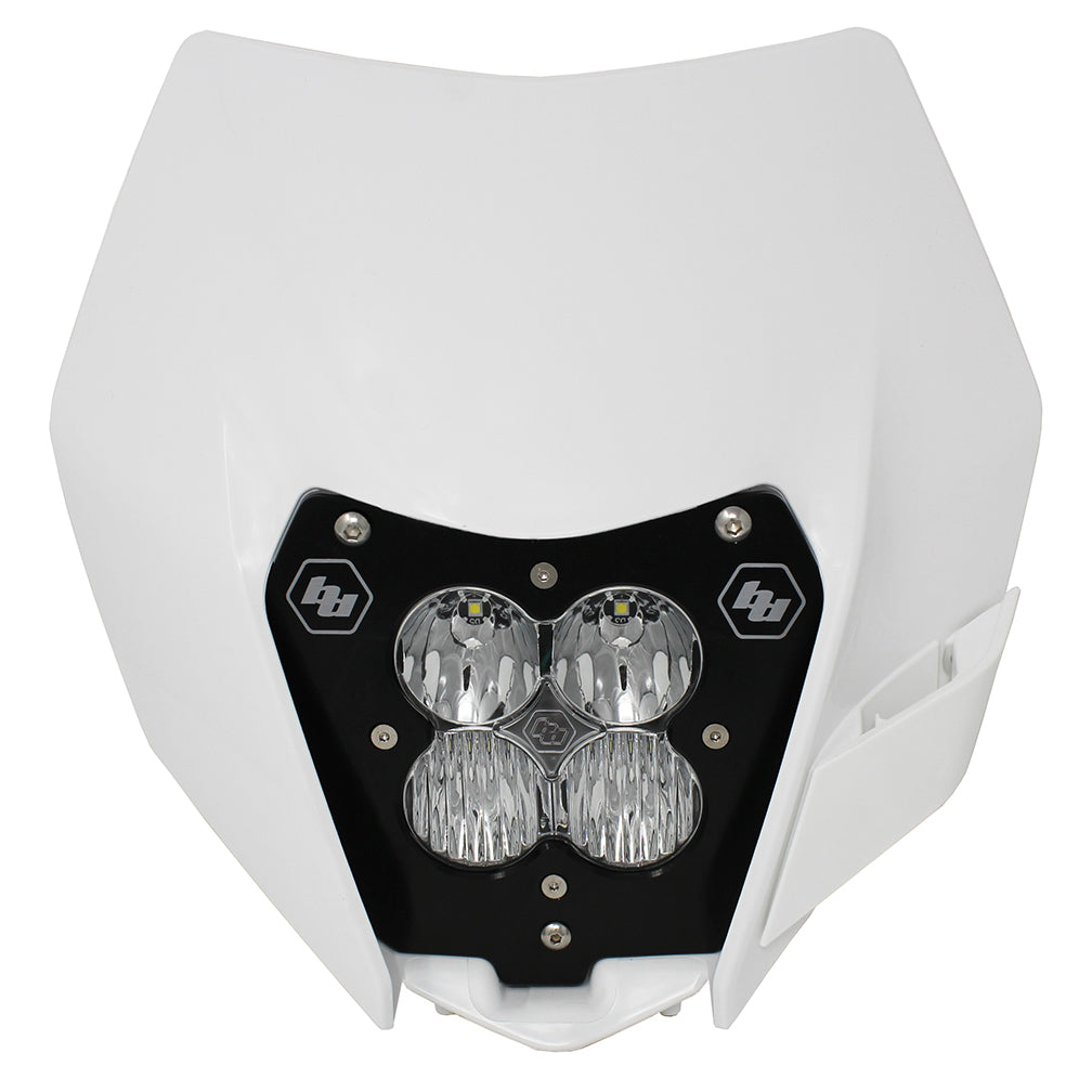 KTM Headlight Kit DC 14-On W/Headlight Shell White XL Pro Series Baja Designs 507091