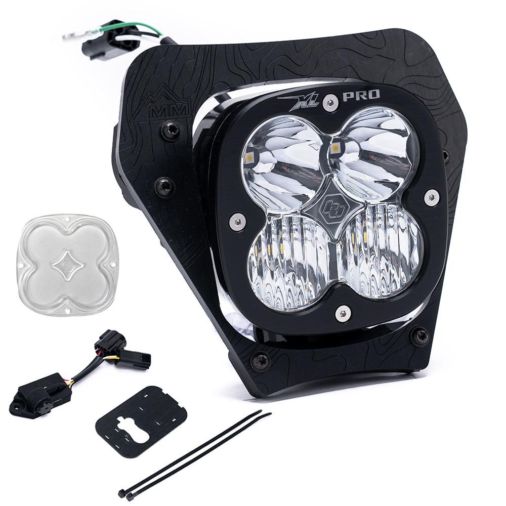 KTM XL Pro D/C Headlight Kit w/ Dimmer 2024 450 XCF-W 350 XW-F 500 XW-F 150 XC-W 250 XC-W 300 XC-W Spot Clear 507107