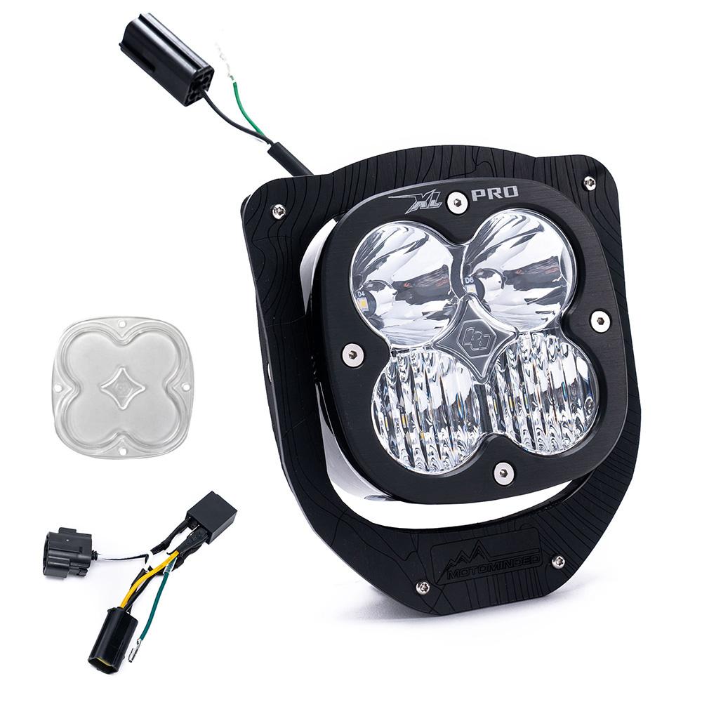 Husqvarna XL Pro D/C Headlight Kit w/ Hi-Low Harness 2024 FE 350S FE 501S FE350W FE 501W FE 450 TE 150 TE 250 TE 300 Driving Combo Clear 507109