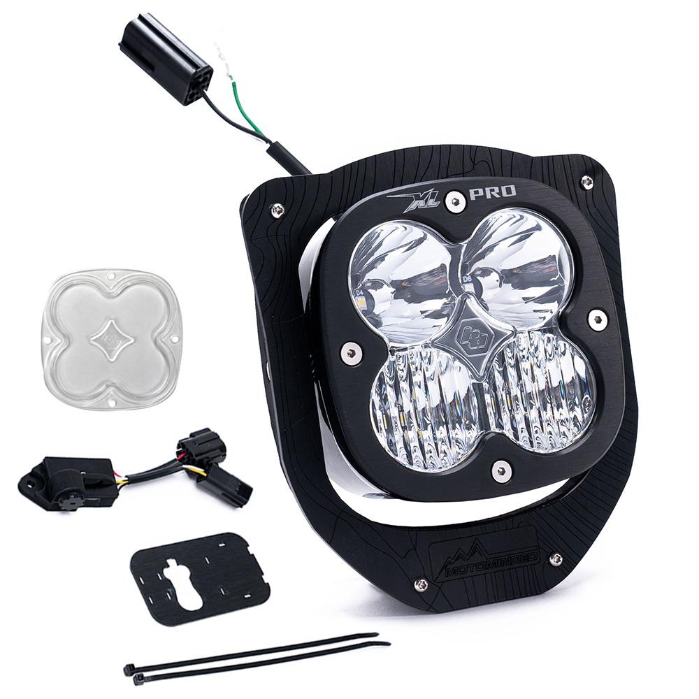 Husqvarna XL Pro D/C Headlight Kit w/ Dimmer 2024 FE 350S FE 501S FE350W FE 501W FE 450 TE 150 TE 250 TE 300 Driving Combo Clear 507111