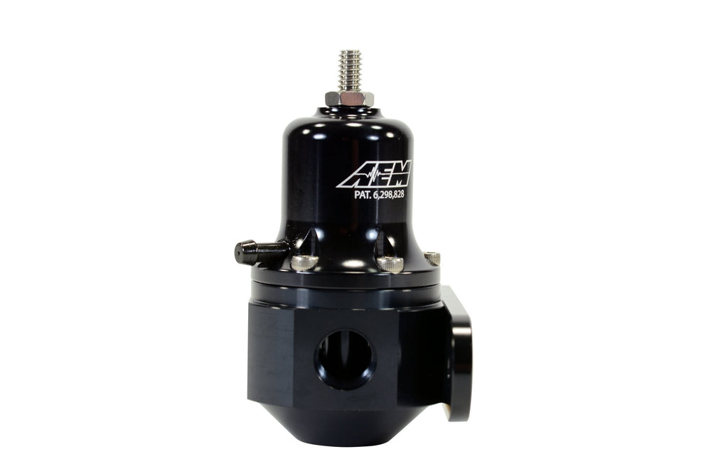 AEM Hi-Cap Universal Adjustable Fuel Pressure Regulator | SKU 25-305BK