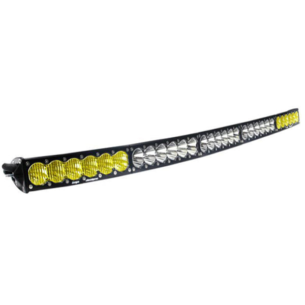 50 Inch LED Light Bar Baja Amber/White Dual Control Pattern OnX6 Arc Series 525003DC