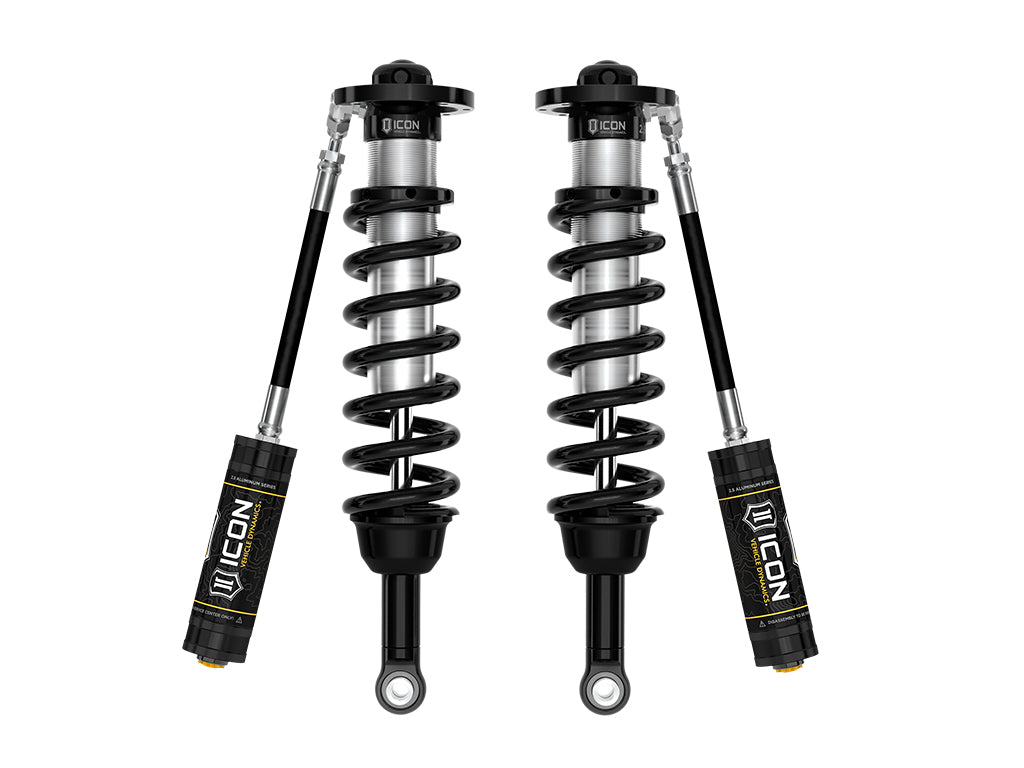 ICON 2023-2026 Sequoia TRD Pro 1-2.5" Lift Front VS 2.5 Front Coilover Kit Remote Res Pair