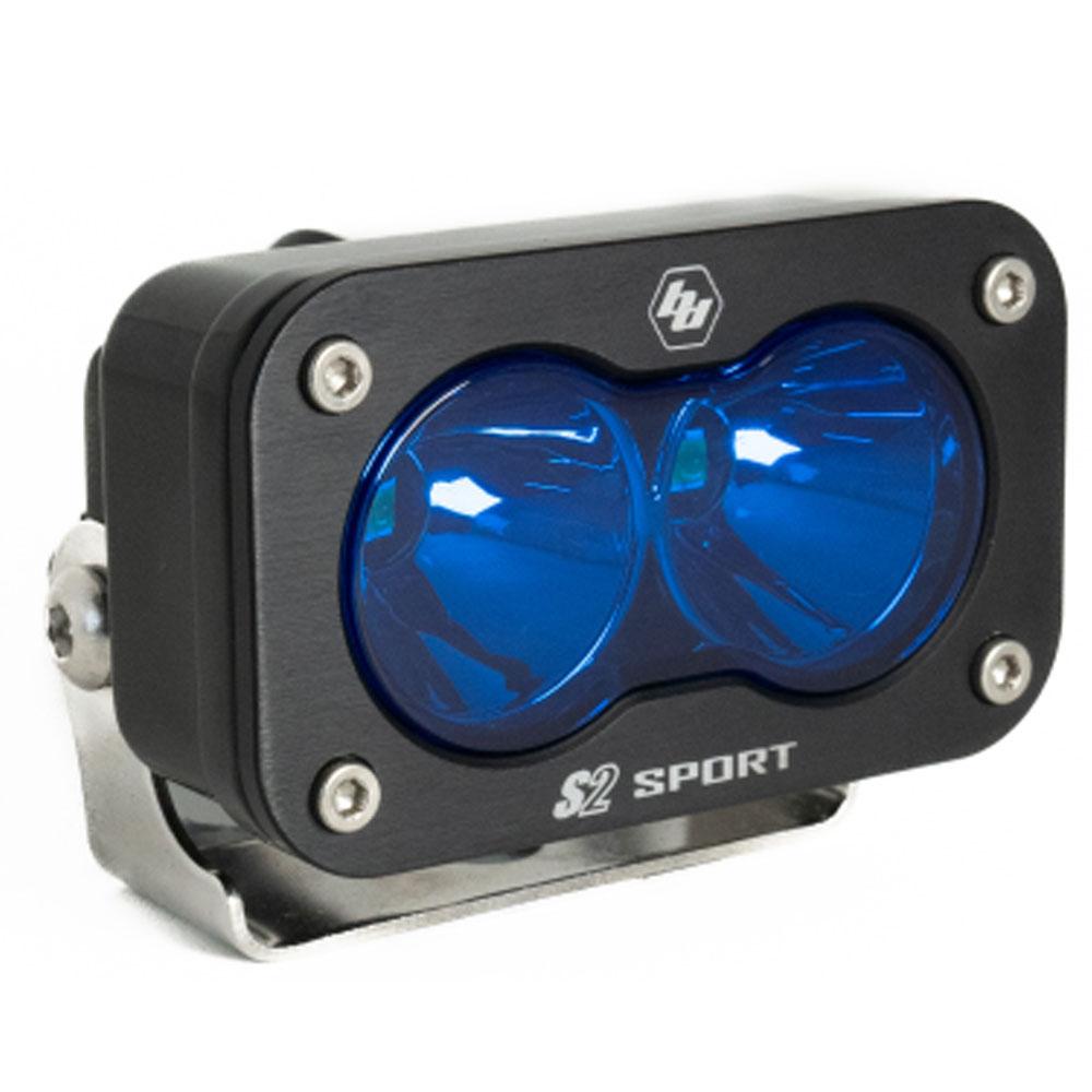 LED Work Light Blue Lens Spot Pattern S2 Sport Baja Designs 540001BL