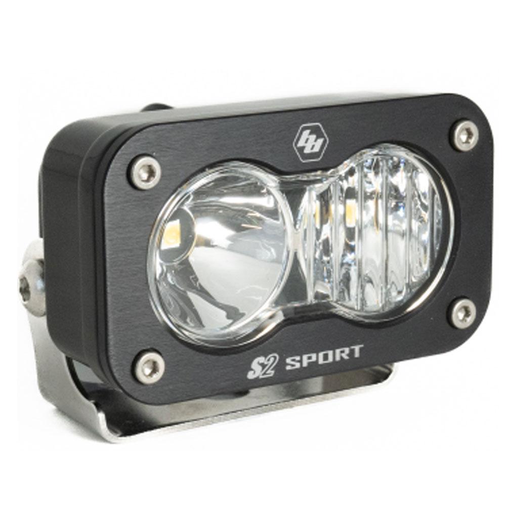 LED Work Light Clear Lens Driving Combo Pattern Each S2 Sport 540003