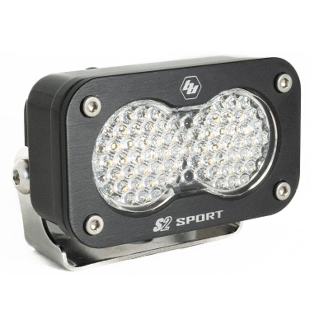 LED Work Light Clear Lens Work/Scene Pattern Each S2 Sport 540006