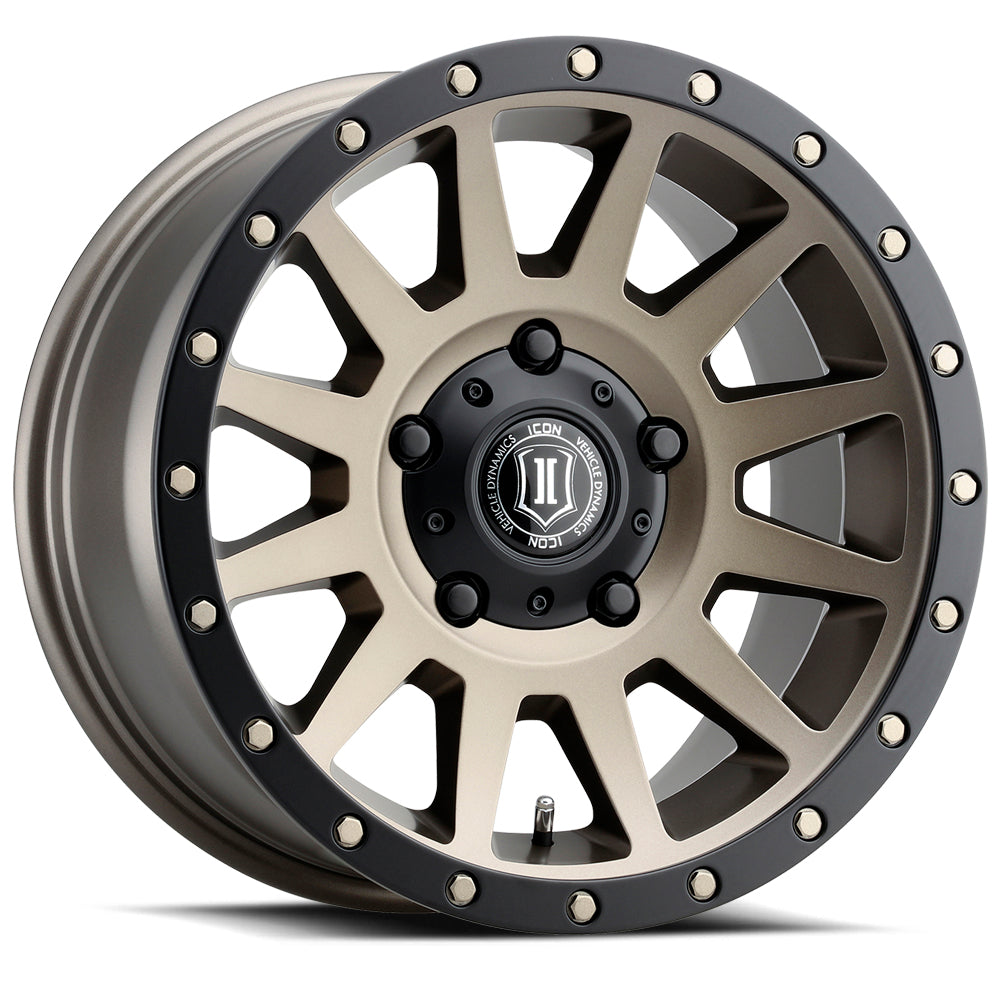 ICON Alloys Compression Bronze 17x8.5 5x150 25mm Offset 5.75" BS (2017855557BR)