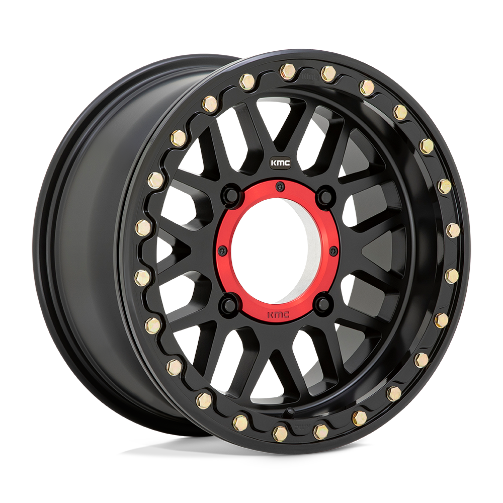 KMC KS235 Grenade UTV Beadlock Wheel - Satin Black
