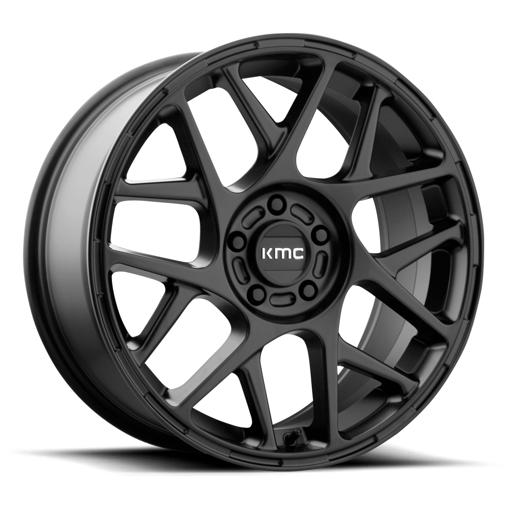KMC KM708 Bully Wheel - Satin Black
