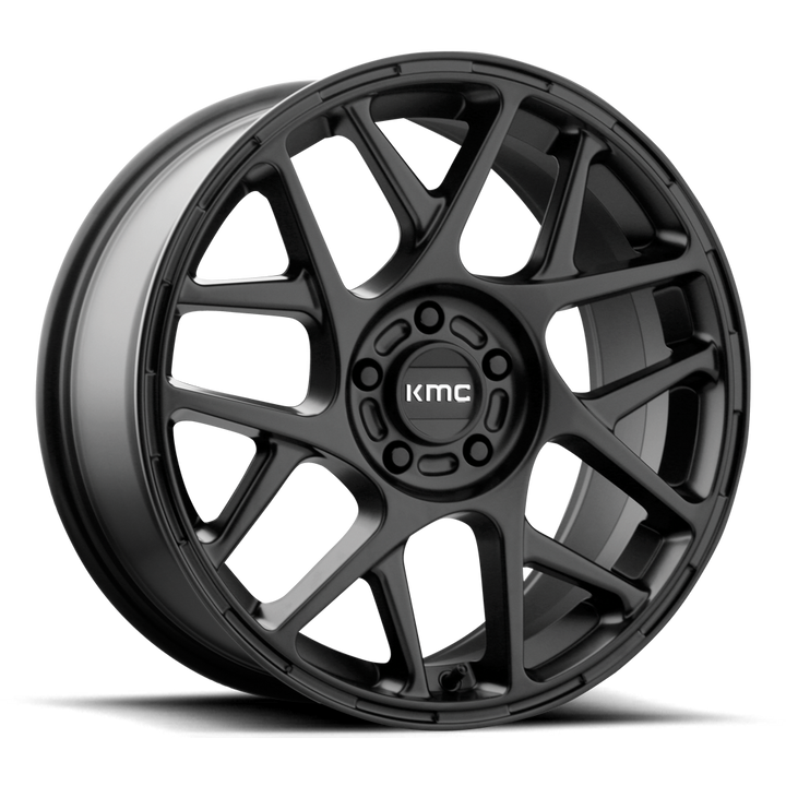 KMC KM708 Bully Wheel - Satin Black