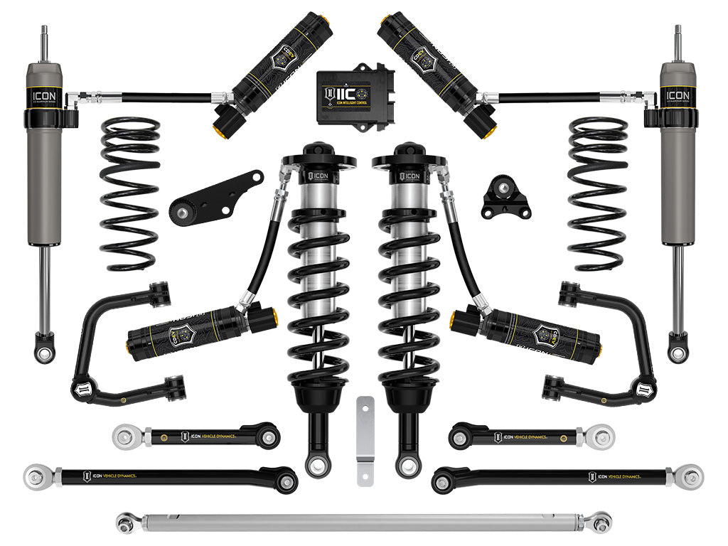 ICON 2024-2026 Toyota Land Cruiser 250 Series 1.25-3" Lift Stage 12 Suspension Tubular
