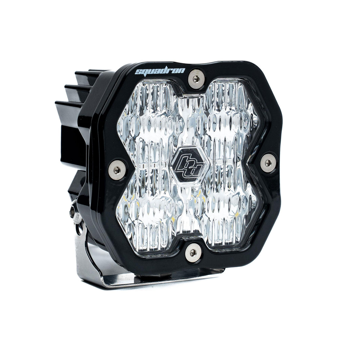Squadron 2.0 Sport Black LED Auxiliary Light Pod Universal Clear Wide Cornering 55-0005-2