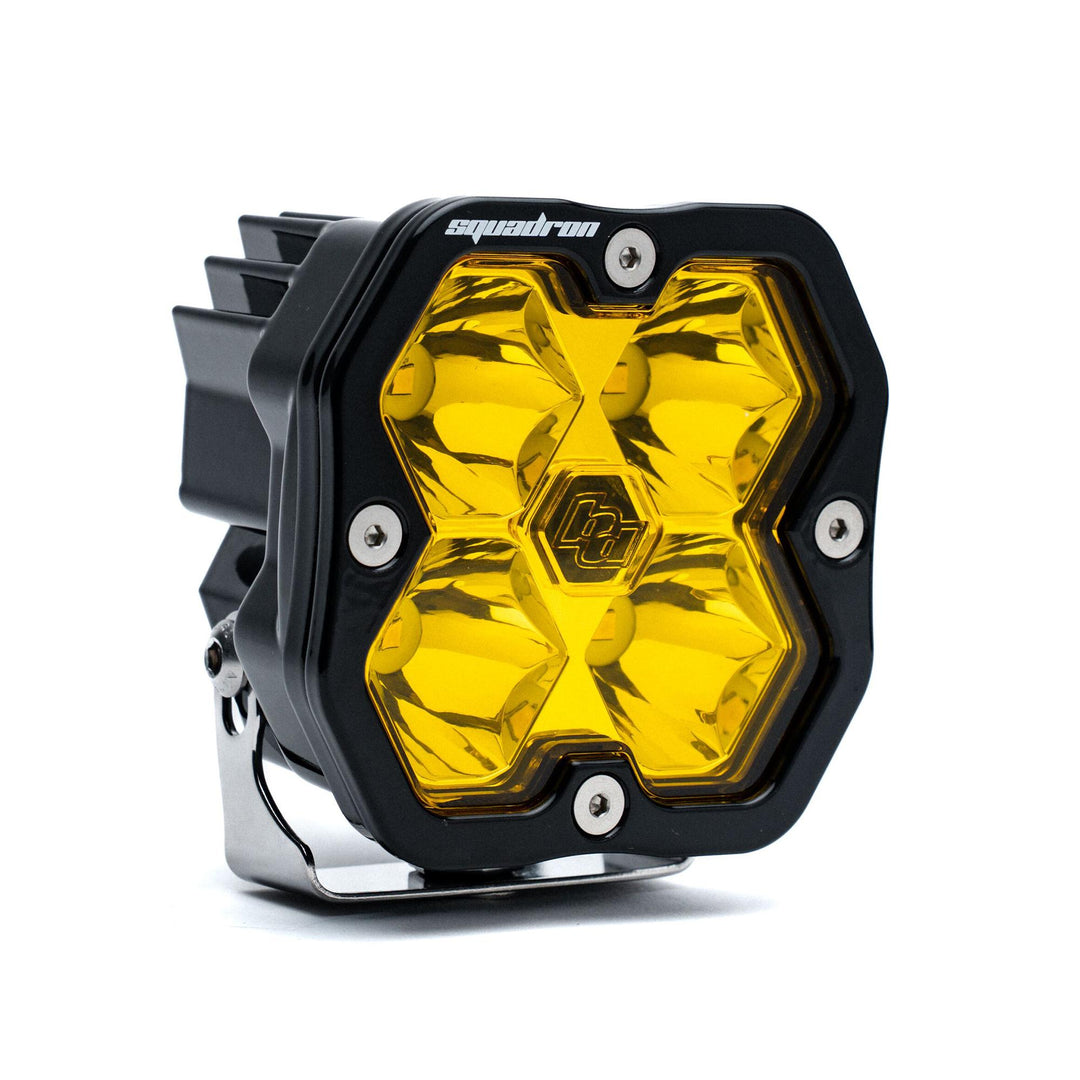 Squadron 2.0 Sport Black LED Auxiliary Light Pod Universal Baja Amber Spot 55-0011-2