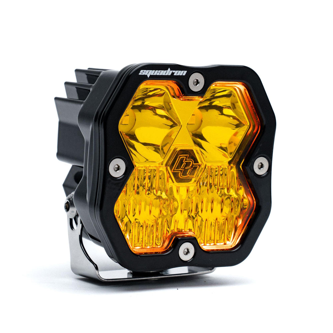 Squadron 2.0 Sport Black LED Auxiliary Light Pod Universal Baja Amber Driving/Combo 55-0013-2