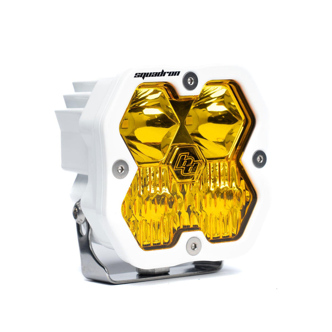 Squadron 2.0 Sport White LED Auxiliary Light Pod Universal Baja Amber Driving/Combo 55-0013-WT-2
