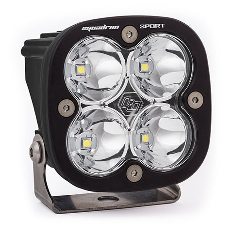 LED Light Pod Spot Pattern Clear Black Squadron Sport Baja Designs 550001