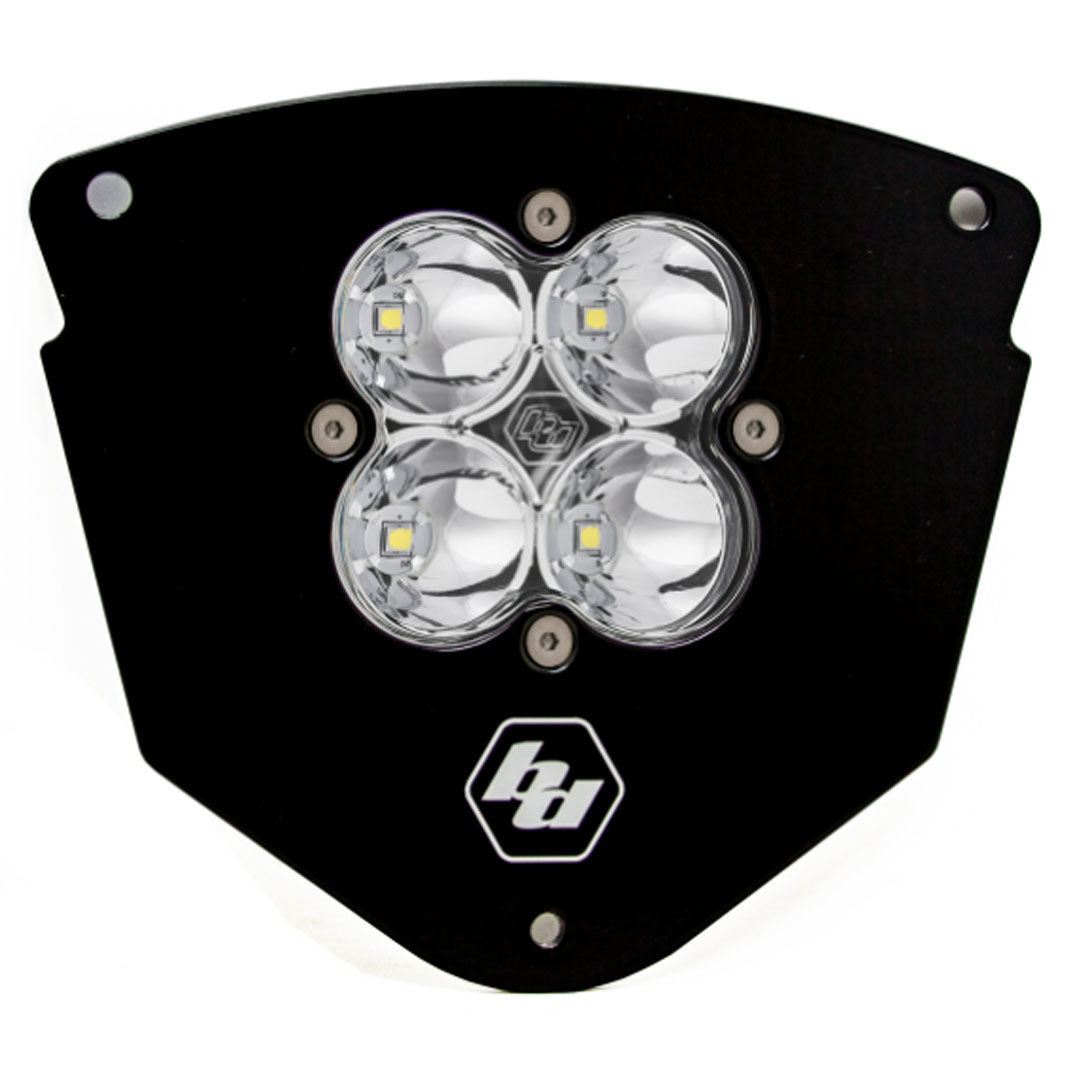 KTM Headlight Kit AC 05-07 Black Squadron Sport 557041AC