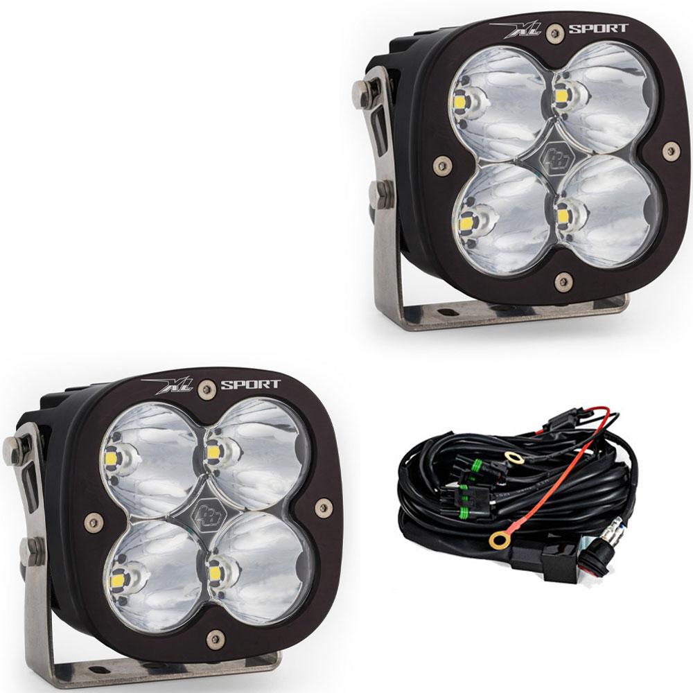 LED Light Pods High Speed Spot Pattern Pair XL Sport Series 567801