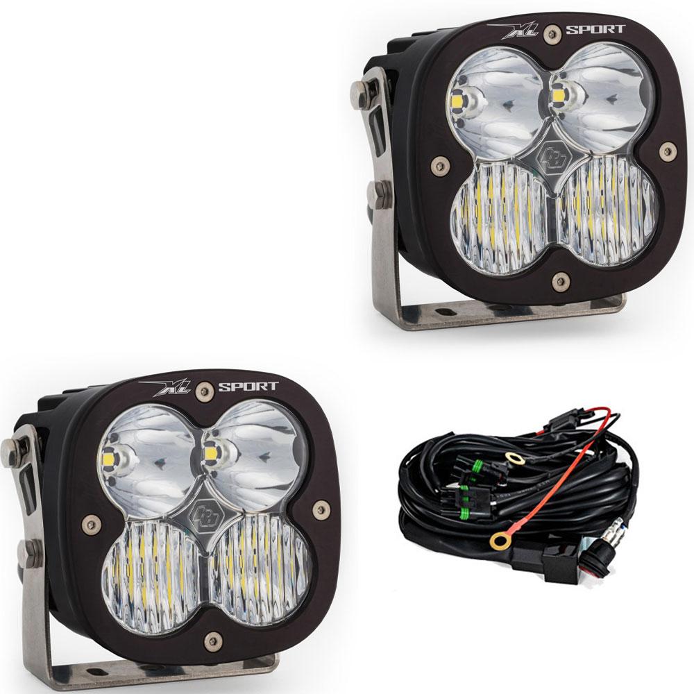LED Light Pods Driving Combo Pattern Pair XL Sport Series Baja Designs 567803