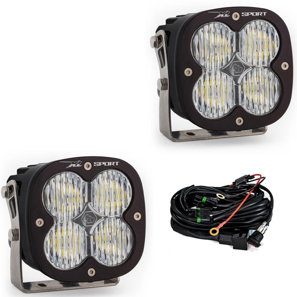 LED Light Pods Wide Cornering Pattern Pair XL Sport Series 567805