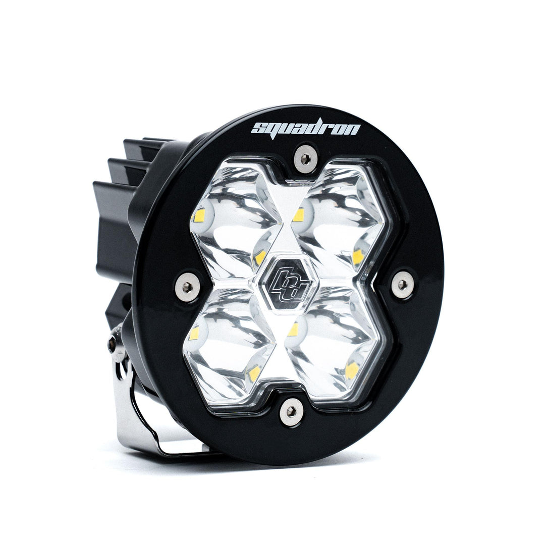 Squadron-R 2.0 Sport Black LED Auxiliary Light Pod Universal Clear Spot 58-0001-2