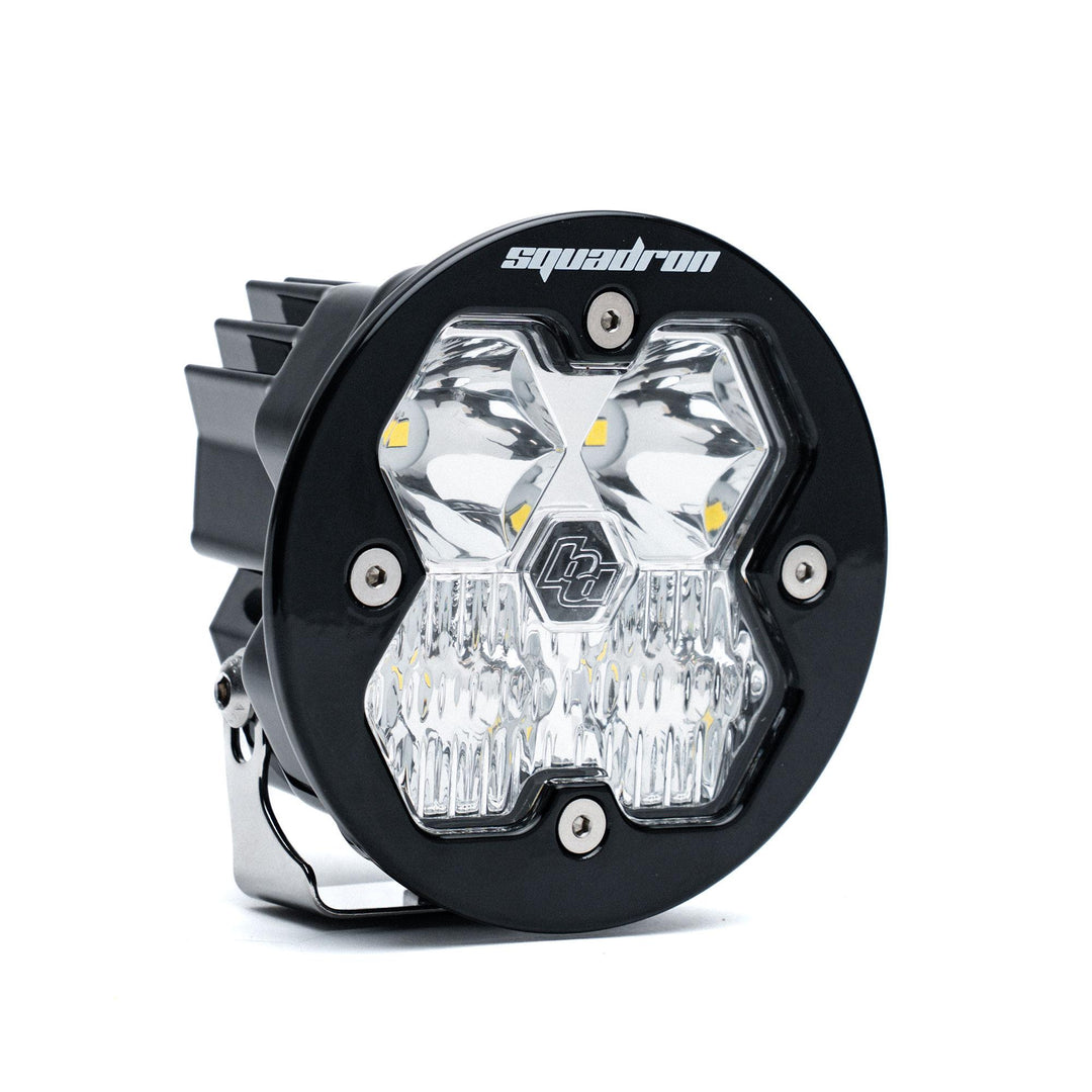 Squadron-R 2.0 Sport Black LED Auxiliary Light Pod Universal Clear Driving/Combo 58-0003-2