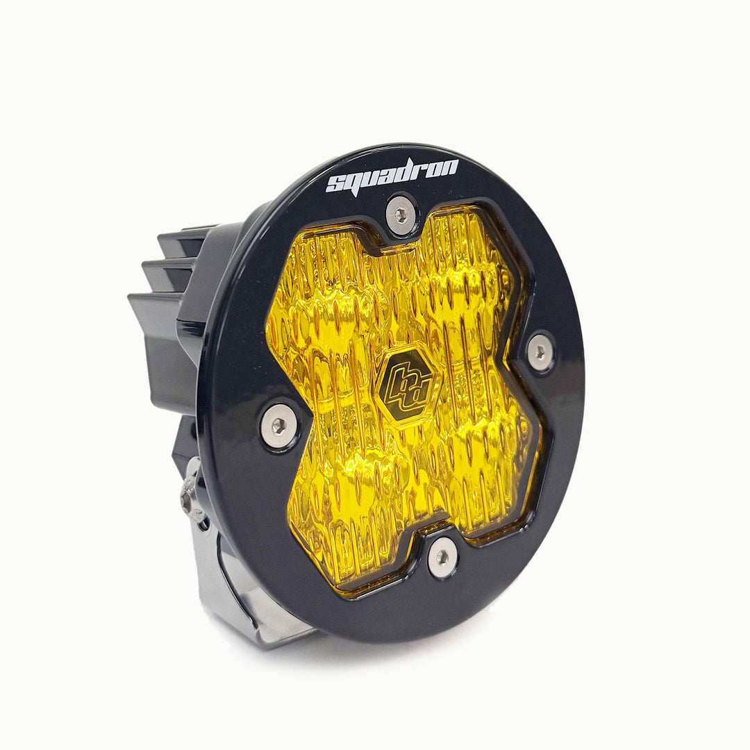 Squadron-R 2.0 Sport Black LED Auxiliary Light Pod Universal Baja Amber Wide Cornering 58-0015-2