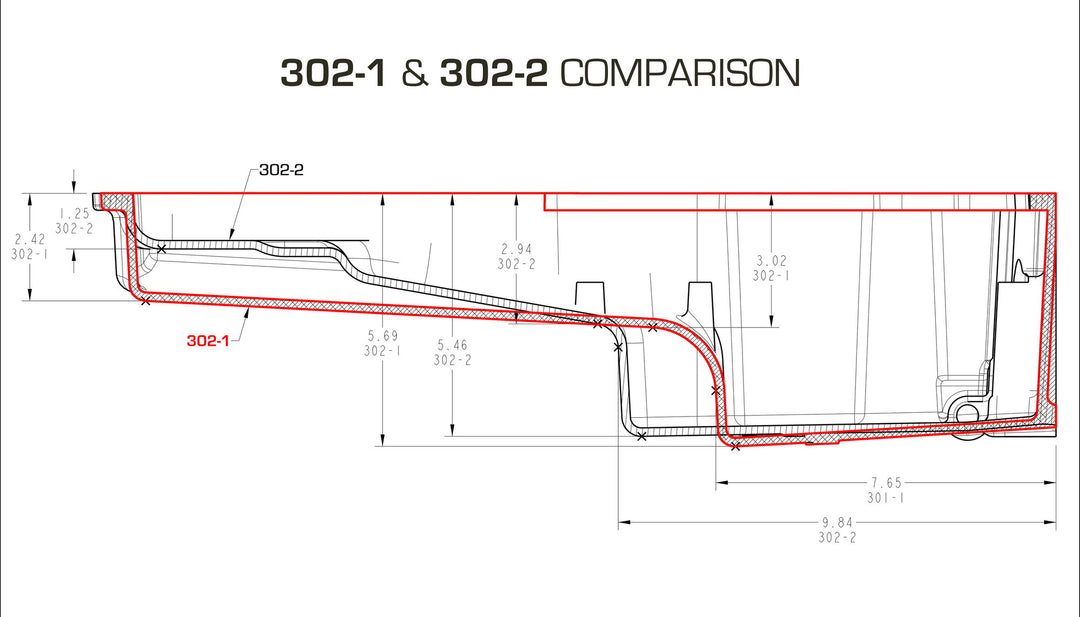 Holley GM LS Swap Oil Pan | SKU 302-1