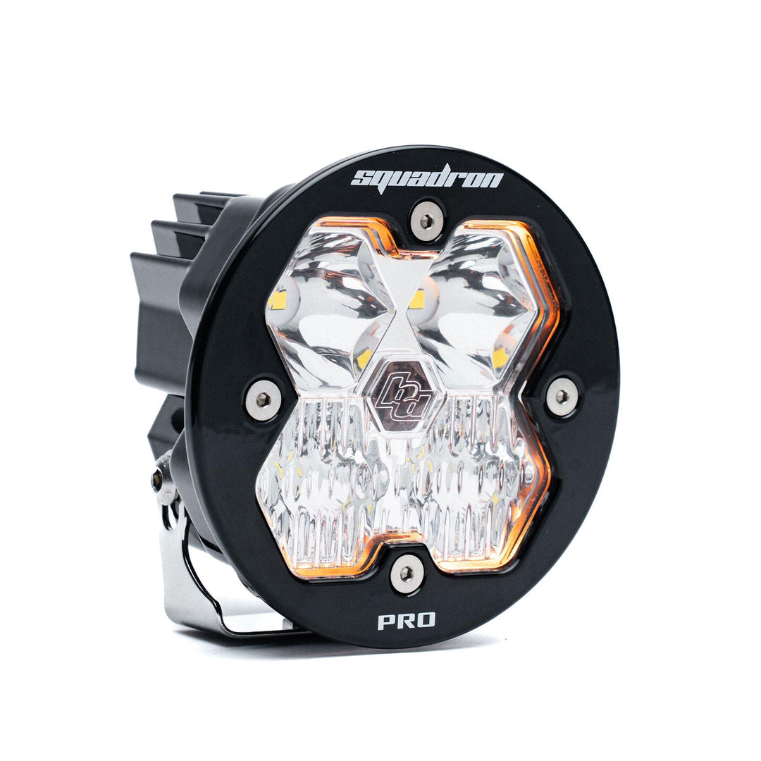 Squadron-R 2.0 Pro Black LED Auxiliary Light Pod Universal Clear Driving/Combo 59-0003-2