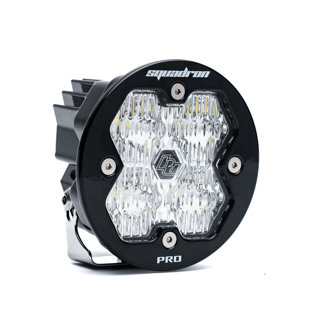 Squadron-R 2.0 Pro Black LED Auxiliary Light Pod Universal Clear Wide Cornering 59-0005-2