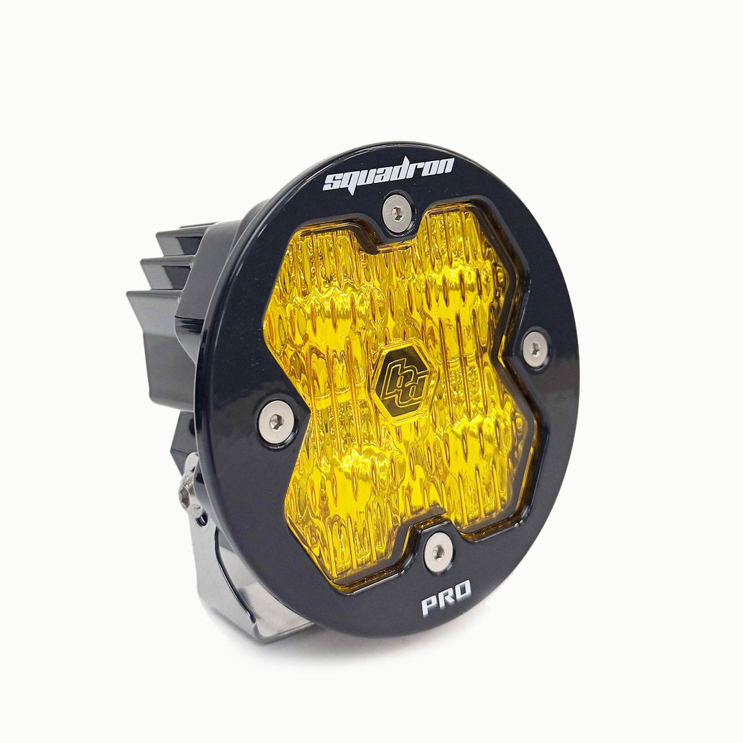 Squadron-R 2.0 Pro Black LED Auxiliary Light Pod Universal Baja Amber Wide Cornering 59-0015-2