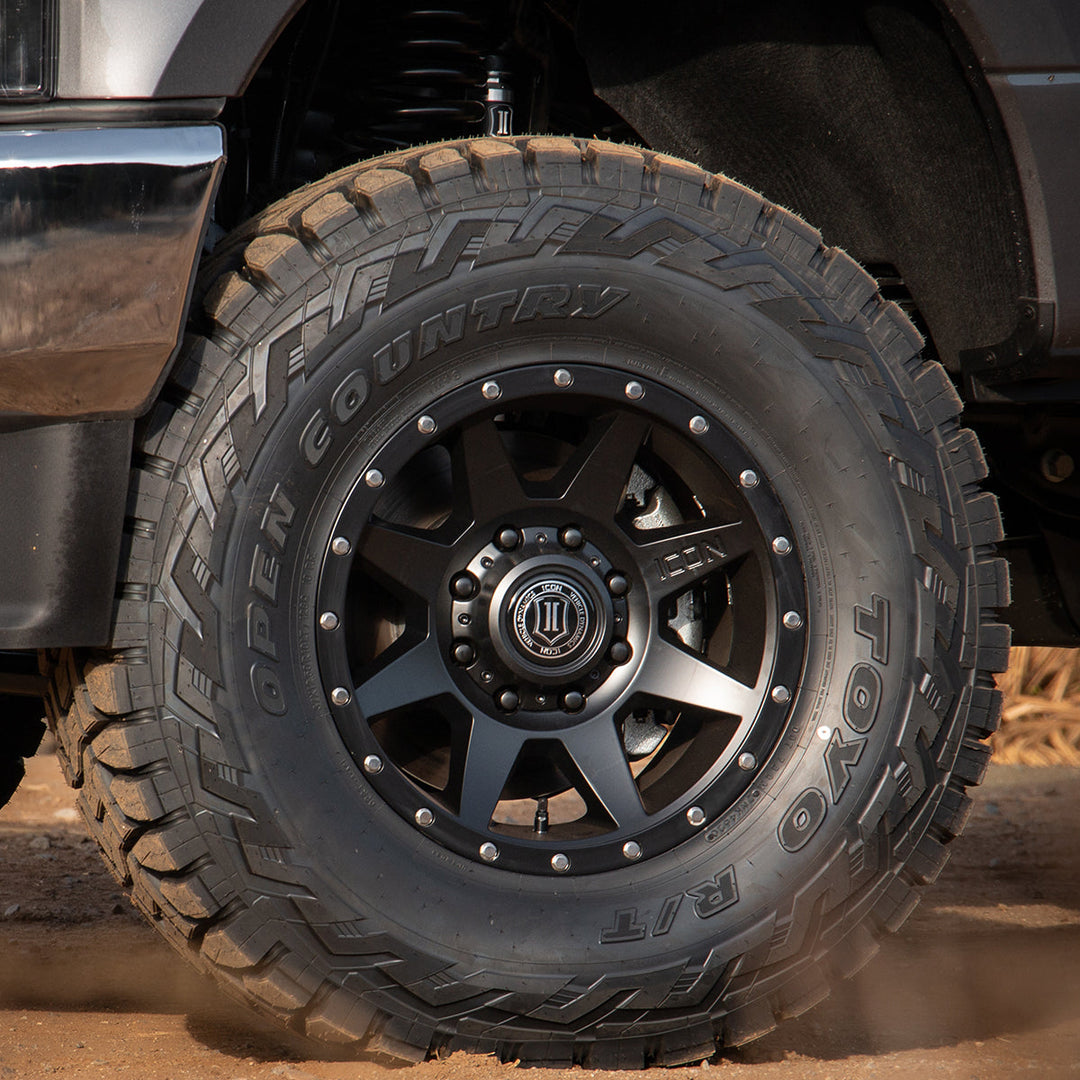 ICON Alloys Rebound HD Satin Black 18x9 8x170 6mm Offset 5.25" BS (1818908152SB)