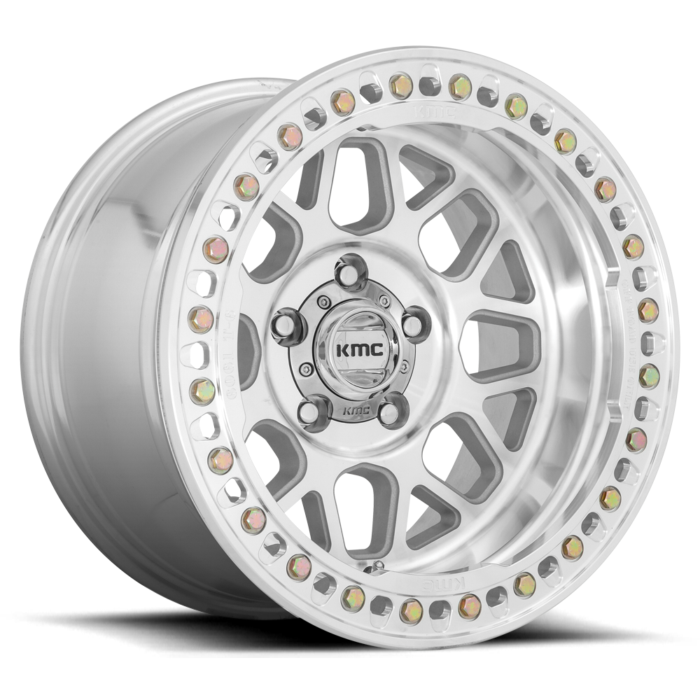 KMC KM235 Grenade Crawl Beadlock Wheel - Machined