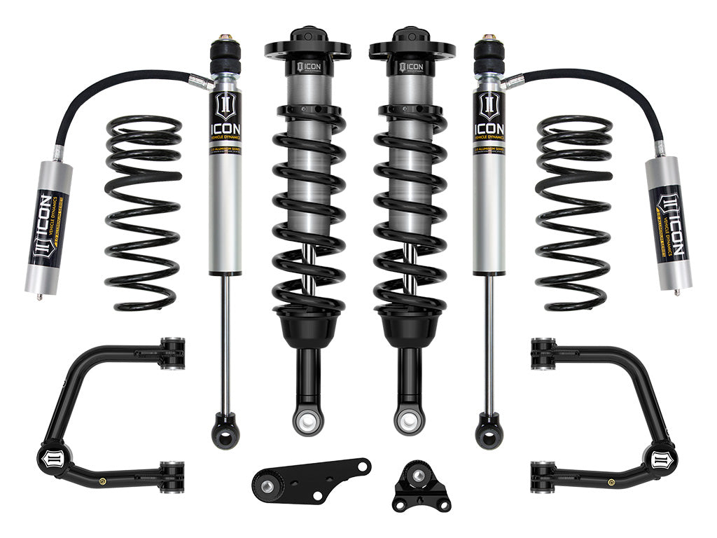 ICON 2024-2026 Toyota Tacoma 1.25-3" Lift Stage 3 Suspension Tubular Overland Rear Springs