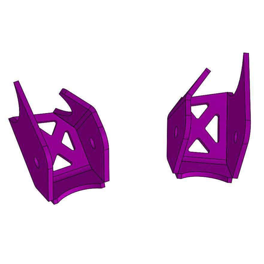 TMR Customs Super Duty Dana 60 Lower Link Brackets 2307