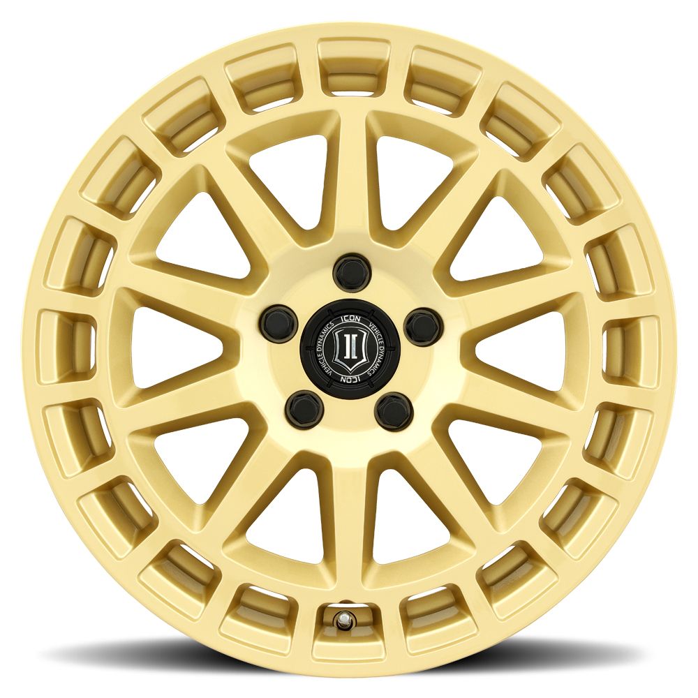 ICON Alloys Journey Gloss Gold 17x8 5x4.5 38mm Offset 6" BS (7117806560GG)