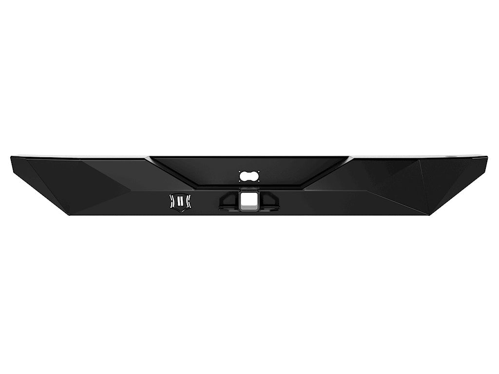 ICON Impact Armor 07-18 Jeep Wrangler JK Pro Series Rear Bumper w/ Hitch (25217)