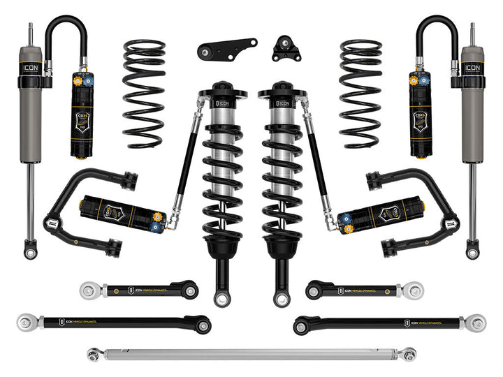 ICON 2025-2026 Toyota 4Runner 4WD 1.25-3" Lift Stage 11 Suspension System Tubular