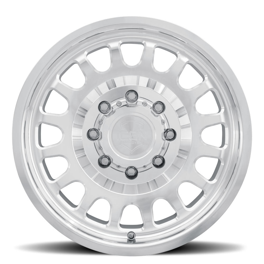 ICON Alloys Strat Forged Series Machined Finish 18x9 8x6.5 12mm Offset 5.5" BS