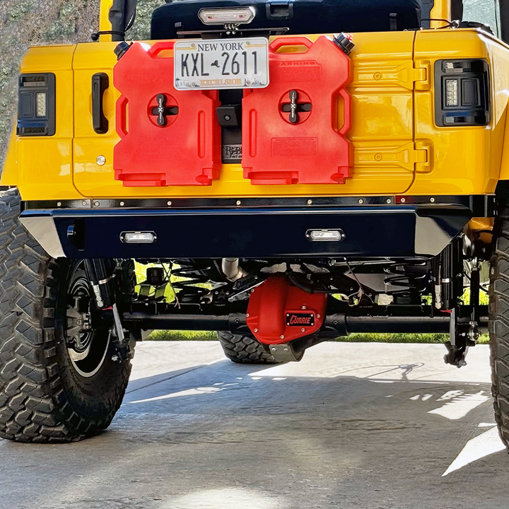 Savvy Rear Bumper (Legacy 6061 Aluminum) - 2018-2026 Jeep JL/JLU